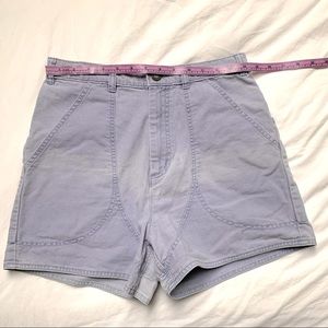 Lilac vintage Patagonia standup shorts.